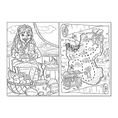 Набор детских раскрасок. Комплект из 10 книг - фото 3