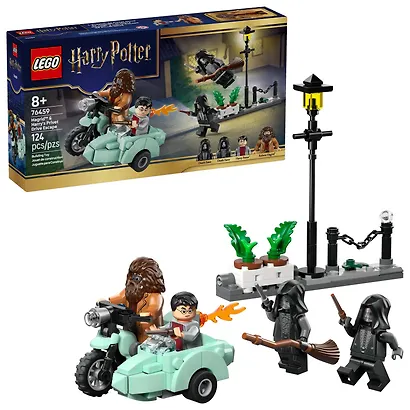 76459 Конструктор LEGO Harry Potter Побег Хагрида и Гарри по Тисовой улице, 124 деталей, возраст 8+ - фото 1