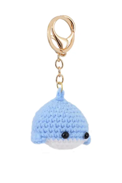 Брелок вязаный Кит (текстиль) (9см) (12-4305-202507-KNIT6) - фото 2