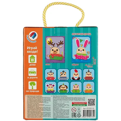 Магнитная игра Vladi Toys Зверушки VT3702-10 - фото 4
