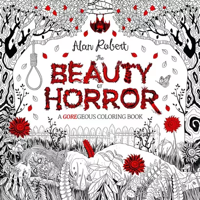 The Beauty of Horror: A Goregeous Coloring Book - фото 1