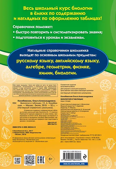 Биология в таблицах - фото 2