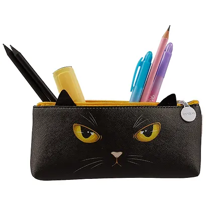 Пенал на молнии «Глаза кошки», 20 х 8 см - фото 2