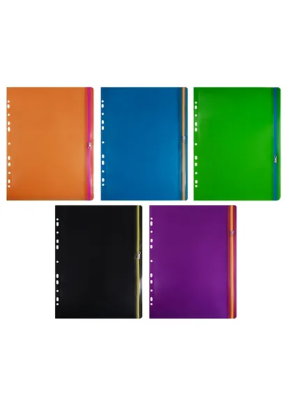 Папка на молнии с перфорацией А4 - фото 3