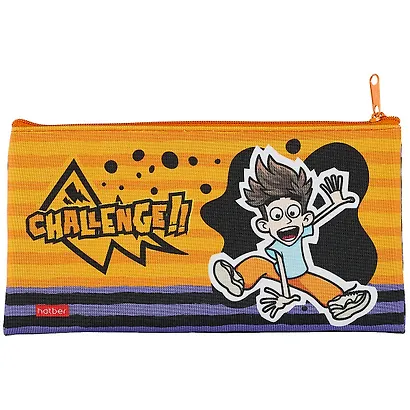 Пенал-косметичка "Влад А4" 205*110мм, полиэстер, молния, инд.уп. - фото 2