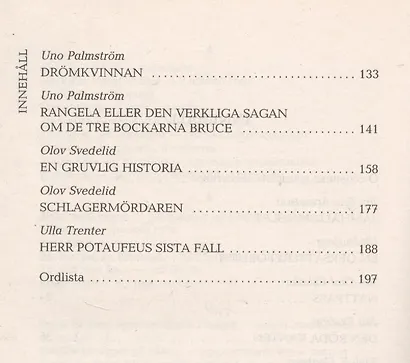 Красная перчатка. Den roda vanten. Сборник детективных рассказов. (КДЧ на шведском яз.). - фото 3