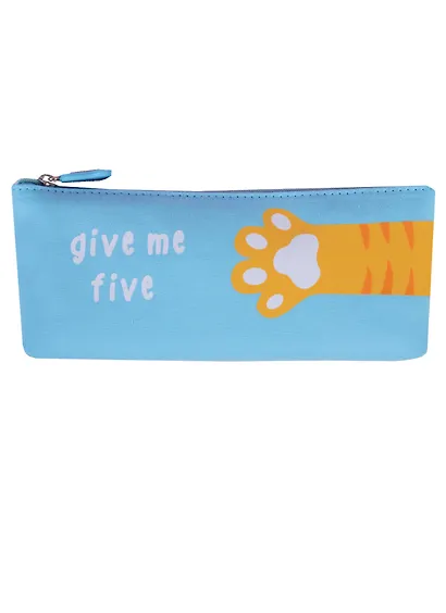 Пенал на молнии Лапа Give Me Five (ткань) (20х8) - фото 2