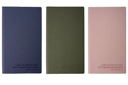 Записная книжка "Slow walker" А6, 80 листов в клетку, ляссе, в ассортименте, Yoi - фото 1