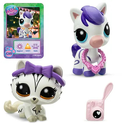 Игровой набор «Пара друзей: Модные полосочки» Littlest Pet Shop, Hasbro - фото 7