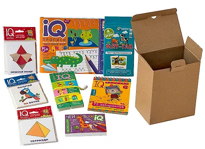 Посылка. Мини-комплект IQ-игр для развития пространственного мышления. Для детей от 4 до 7 лет - фото 5