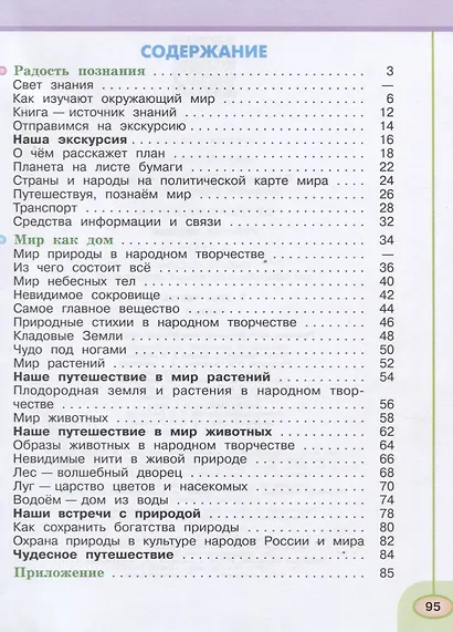 Окружающий мир. 3 класс. Рабочая тетрадь. В двух частях (комплект из 2 книг) - фото 2