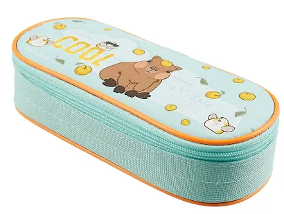 Пенал-косметичка "Реально крутой Капибара", с карманом на молнии - фото 4