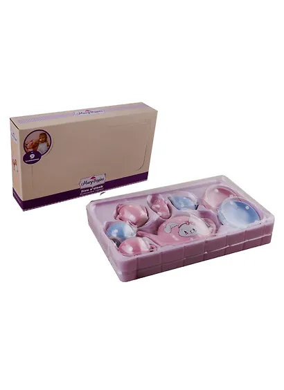 Набор фарфоровой  посуды Mary Poppins Зайка 9 предметов - фото 2