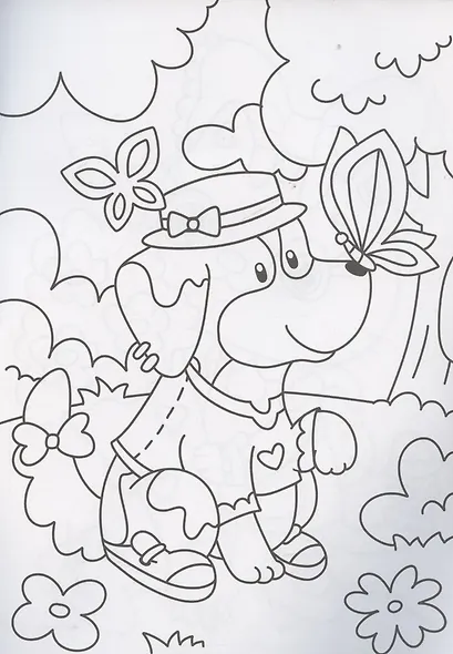 РАСКРАСКА С БРАСЛЕТИКАМИ. МОДНЫЕ ЗВЕРЯТА - фото 3