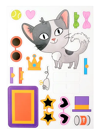 "Смотри, кошка!". Книга с окошками - фото 15