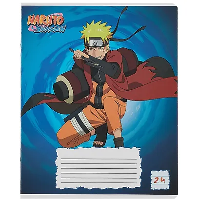 Тетрадь в линейку Naruto, 24 листа, в ассортименте - фото 5