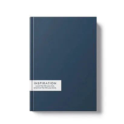 Ежедневник недат. А5 128л "CLASSIC. Naval" 7БЦ, мат.лам, офсет - фото 4