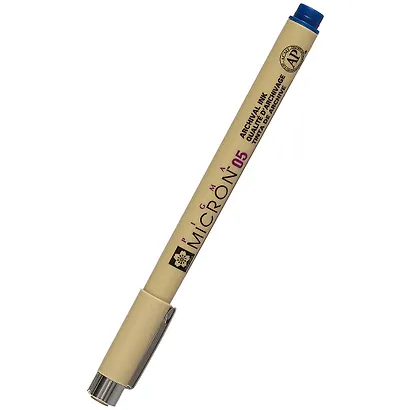 Капиллярная ручка «Pigma Micron», Sakura, 0.45 мм, «королевский синий» - фото 1