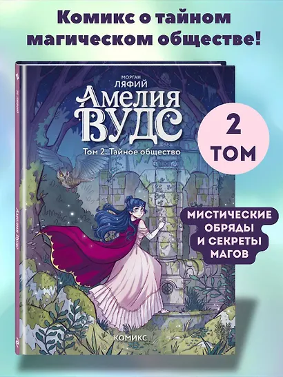 Амелия Вудс. Том 2. Тайное общество - фото 4