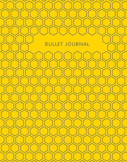 Книга для записей Bullet Journal, 60 листов, желтая - фото 1