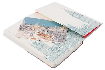 Книга для записей в линейку "I Am London Large", слоновая кость, А5, 120 листов, Moleskine - фото 9