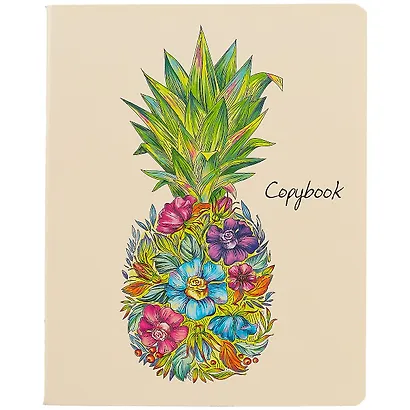 Тетрадь в клетку Феникс+, "Цветочные фантазии", 48 листов, в ассортименте - фото 4