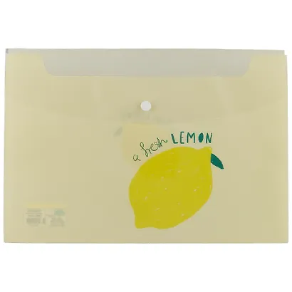Папка -конверт «Fresh fruits» А4 на кнопке, в ассортименте - фото 4