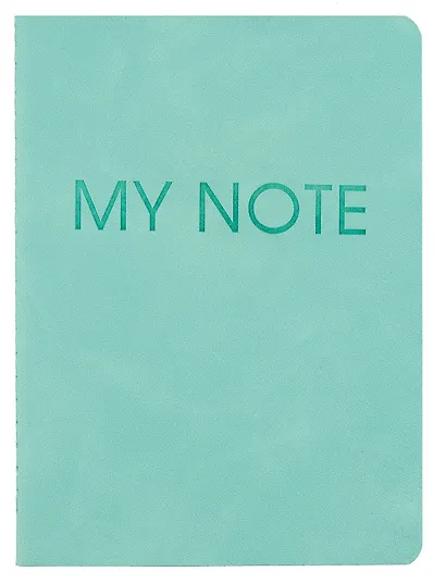 Записная книжка А6 40л кл. "Fantasy. Мятный" иск.кожа - фото 1