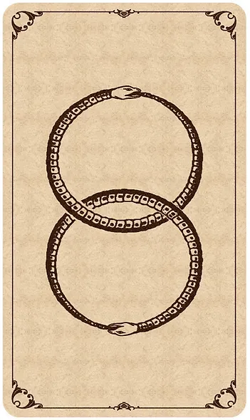 Таро мини-Символическое Вирта/Mini Tarot Symbolic Tarot of Wirth (78 карт + инструкция) - фото 2