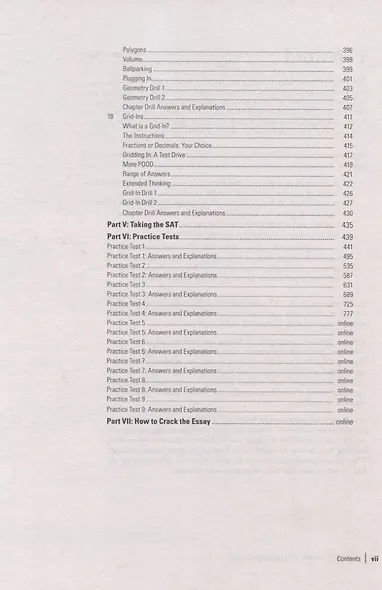 SAT Premium Prep, 2022 : 9 Practice Tests + Review & Techniques + Online Tools - фото 5