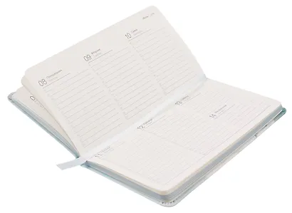 Еженедельник датированный 2026г. 64л 160*90 "Petals. Цветок" иск.кожа, карманный, тонир.блок, интегр.переплет, шелкография, ляссе - фото 7