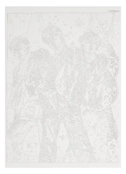 Картина по номерам холст на подрамнике 30*40 см K-POP "Бойз-бэнд" - фото 5