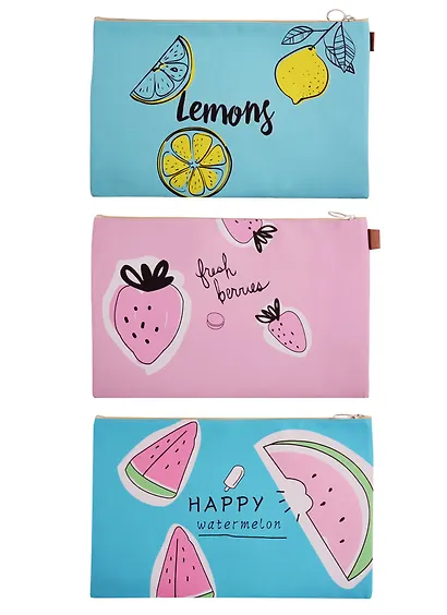Папка на молнии «Fruits», А4 - фото 3