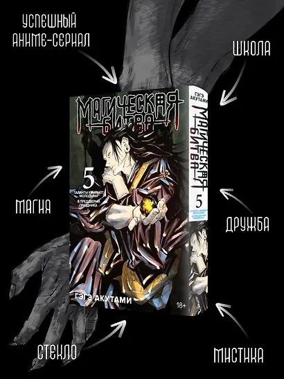 Магическая битва. Книга 5 (Том 9, 10) - Таланты умирают молодыми. В преддверии праздника. (Jujutsu Kaisen). Манга - фото 5