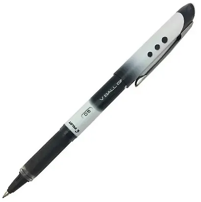 Ручка гелевая Pilot, BLN-VBG5 (B), черная - фото 1