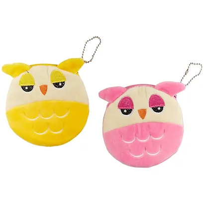 Косметичка-кошелек Совушка разноцветная 11см (текстиль) 12-12095-SM-02 - фото 3