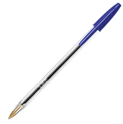 Ручка шариковая Bic, Cristal, синяя - фото 2