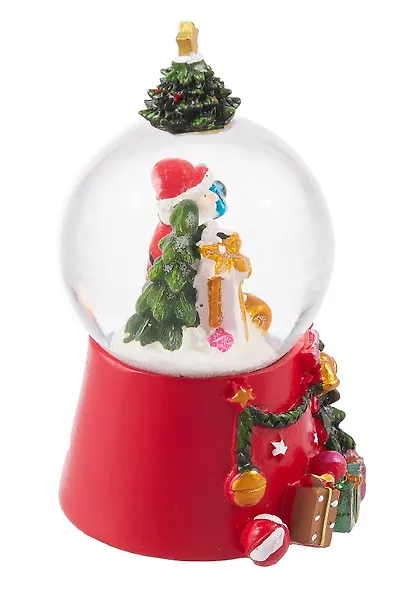 Снежный шар Дед Мороз с подарками (5,5х5х9) (12-3307026671-8888) - фото 2