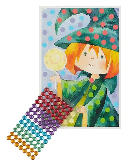 Набор для детского творчества Рисунок из страз "Волшебники 10 королевства  "Антошка" - фото 4