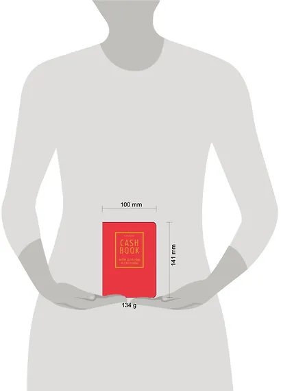 Записная книжка А6 88л "CashBook Мои доходы и расходы 7-е издание (красный)" - фото 3