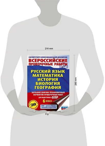 ВПР. Русский язык, Математика, История, Биология, География. 6 класс. Большой сборник тренировочных вариантов проверочных работ - фото 6