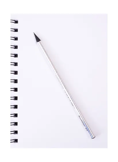 Скетчбук А5 60л "Двое" 120г/м2, тв. обложка, софт. тач, евроспираль - фото 3