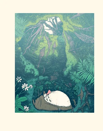 Мой сосед ХАЯО. Артбук по мотивам творчества МИЯДЗАКИ - фото 6