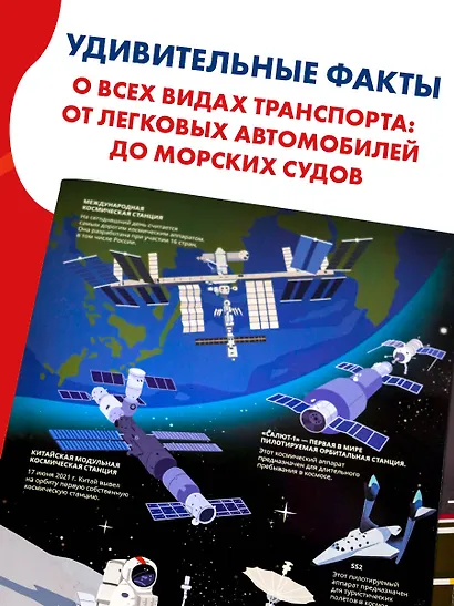 Всё-всё-всё о транспорте. Автомобили, самолёты, корабли, поезда - фото 4