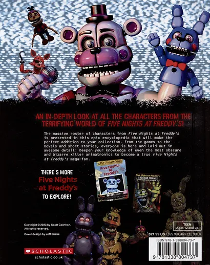 Five Nights at Freddys: Official Character Encyclopedia - фото 4