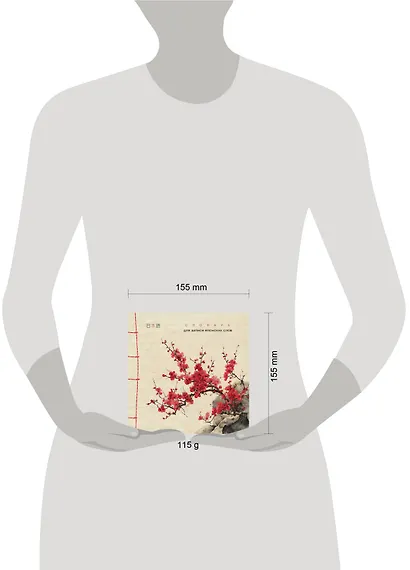 Словарь для записи японских слов (15х15 см) (Красная сакура) - фото 8