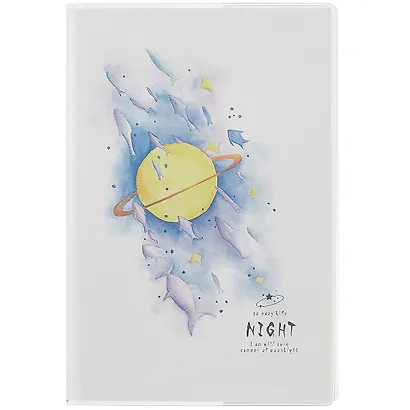 Тетрадь в линейку Night, 50 листов, в ассортименте - фото 3