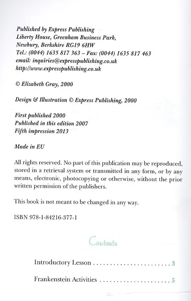 Graded Readers Level 3. Frankenstein. Activity Book - фото 2