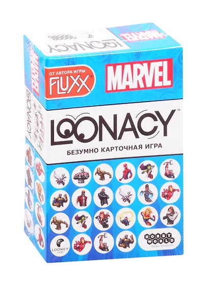 Настольная игра Hobby World Loonacy Marvel 915295 - фото 1