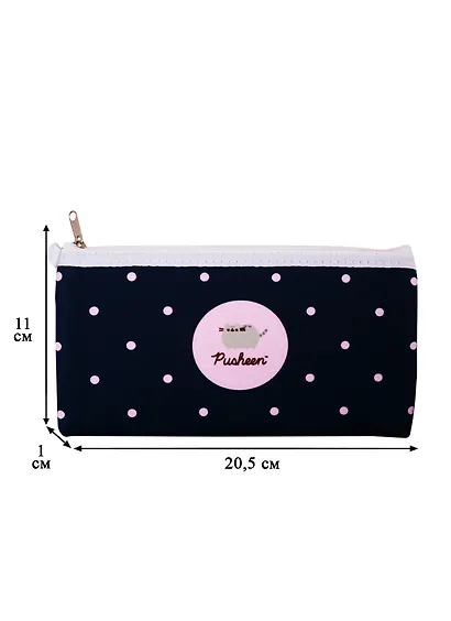 Пенал-косметичка "Pusheen" неопрен, молния, 11*20,5 - фото 2